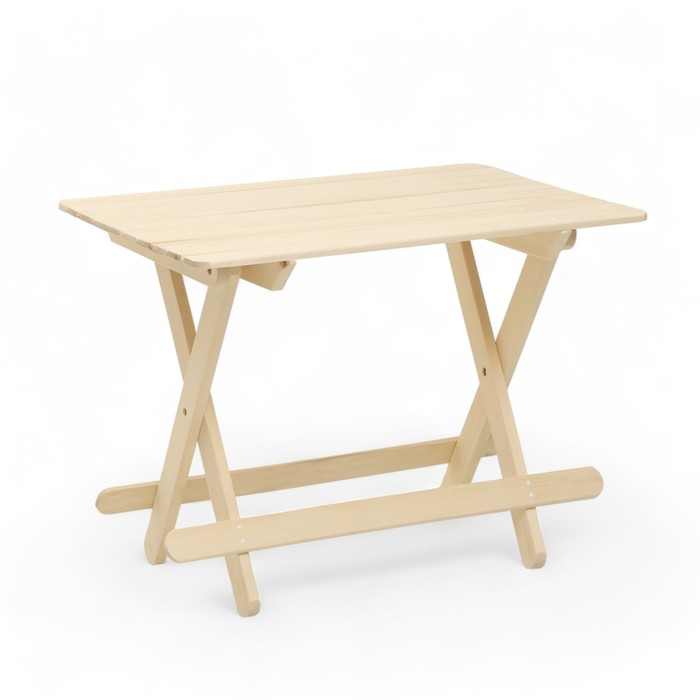 Стол деревянный, 100×70×75 см, складной