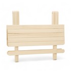 Стол деревянный, 100×70×75 см, складной - Фото 6