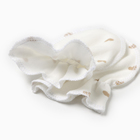 Царапки детские, цвет бежевый/сердечки, 0-3 мес - фото 24527321