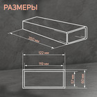 Канал прямоугольный, вентиляционный ZEIN, 60×120 мм, 0.35 м - Фото 2