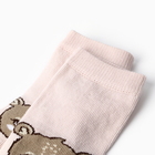 Носки детские, цвет светло-серый зефирный, размер 8 - Фото 4