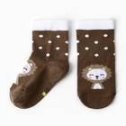 Носки детские, цвет светло-серый карамель, размер 10 - фото 24272833