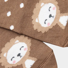 Носки детские, цвет светло-серый карамель, размер 12 (комплект 2 шт) - фото 24027698