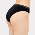 Трусы женские слипы, цвет черный, размер 46 (M) - фото 24036981