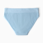 Трусы женские слип-бикини, цвет небесный, размер 48 (L) - фото 24273129