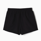 Шорты мужские спортивные, цвет черный, размер 52 (XL) - фото 24273236