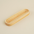 Подставка для благовоний из цельного массива кедра Sima-Land Home, натуральный цвет, 24,5×7×2,5 см - Фото 2