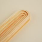 Подставка для благовоний из цельного массива кедра Sima-Land Home, натуральный цвет, 24,5×7×2,5 см - Фото 3