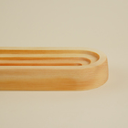 Подставка для благовоний из цельного массива кедра Sima-Land Home, натуральный цвет, 24,5×7×2,5 см - Фото 4