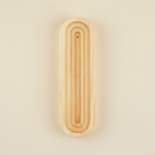 Подставка для благовоний из цельного массива кедра Sima-Land Home, натуральный цвет, 24,5×7×2,5 см - Фото 5