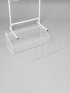 Стойка прикассовая, с крючками, 64×50×185 см, белая - Фото 5