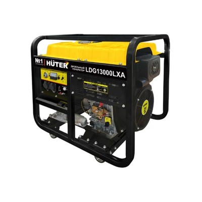 Генератор дизельный Huter LDG 13000LXА, 220 В, 9,5 кВт, 20 л, синхронный, 21 л/с