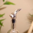 Пробка для бутылки "Заяц" алюминий 5х5х13 см - фото 4454175