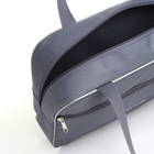 Сумка спортивная, TEXTURA, маленький размер, цвет серый - Фото 5