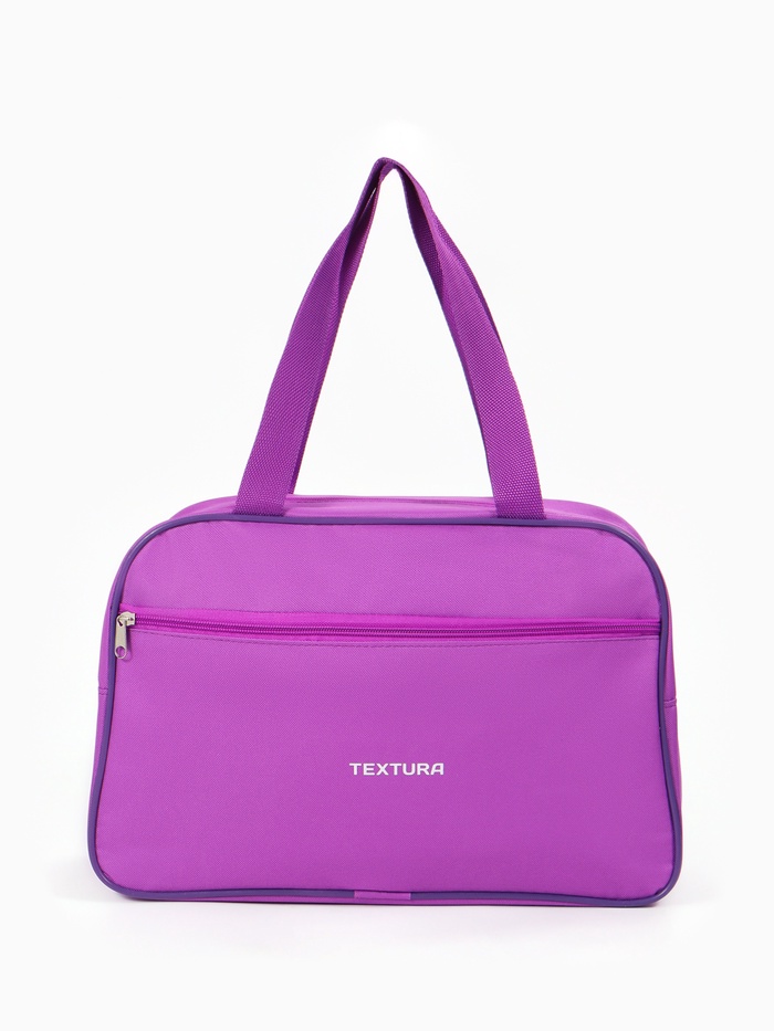 Сумка спортивная женская, TEXTURA, маленький размер, цвет фиолетовый - Фото 1
