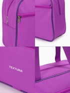 Сумка спортивная женская, TEXTURA, маленький размер, цвет фиолетовый - Фото 2