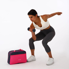 Сумка спортивная женская, TEXTURA, маленький размер, цвет серый/розовый - Фото 8