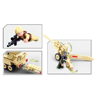 УЦЕНКА Конструктор Армия ВОВ Sluban «Немецкий БТР Sd.Kfz. 251 и пушка K18», 460 деталей - Фото 4