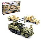 Конструктор Армия ВОВ «Сражение», 552 детали, уценка - Фото 1