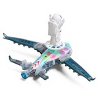 Самолет «Шестерёнки», свет и звук, работает от батареек, уценка - Фото 3