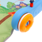 УЦЕНКА Развивающий коврик-каталка «Сафари», 2 в 1, звуковые эффекты, цвет МИКС - Фото 2