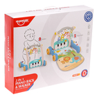 УЦЕНКА Развивающий коврик-каталка «Сафари», 2 в 1, звуковые эффекты, цвет МИКС - Фото 13