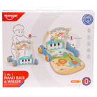 УЦЕНКА Развивающий коврик-каталка «Сафари», 2 в 1, звуковые эффекты, цвет МИКС - Фото 14