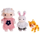 Уценка Дом для зверей «Зайчики: сладости» с набором аксессуаров 10532789