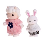 Уценка Дом для зверей «Зайчики: сладости» с набором аксессуаров 10532789