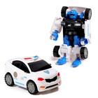 Набор роботов «Автоботы», 2 штуки, полицейский и пожарный, уценка 10532806