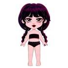 Уценка Магнитная игра «Маленькая злодейка», в коробке - Фото 2