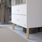 Комод пеленальный детский Benny, ЛДСП, 80×88×69 см, 2 ящика, белый, кашемир - Фото 10