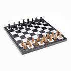 Настольная игра 3 в 1 "Классика": нарды, шахматы, шашки, доска 40 х 40 см - Фото 2