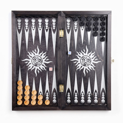 Настольная игра 3 в 1 "Классика": нарды, шахматы, шашки, доска 40 х 40 см