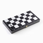 Настольная игра 3 в 1 "Классика": нарды, шахматы, шашки, доска 40 х 40 см - Фото 6