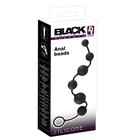 Анальная цепочка Black Velvets,  d-3,9 , чёрный - Фото 2