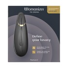 Бесконтактный клиторальный стимулятор Womanizer Premium 2, черный - Фото 5