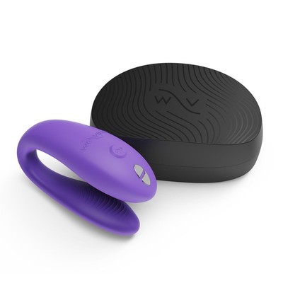 Вибратор для пар We-Vibe Sync Go, 7,5 см, светло-фиолетовый