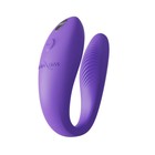 Вибратор для пар We-Vibe Sync Go, 7,5 см, светло-фиолетовый - Фото 2