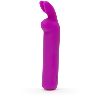 Вибропуля Happy Rabbit, 11,3 см, фиолетовый