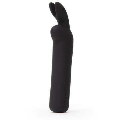 Вибропуля Happy Rabbit, 11,3 см, черный