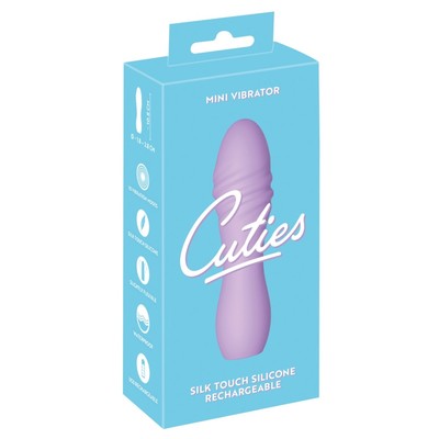 Минивибратор Cuties, 10,8 см,  фиолетовый