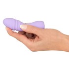 Минивибратор Cuties, 10,8 см,  фиолетовый - Фото 4