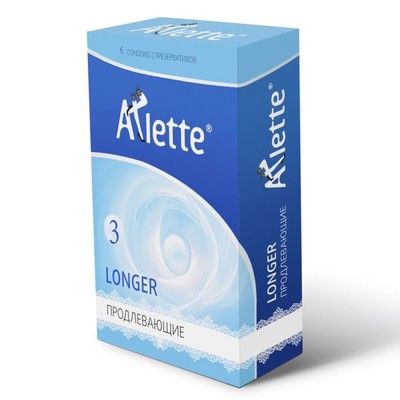 Презервативы Arlette Longer продлевающие, 6 шт.