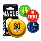 Презервативы MAXUS Special, точечно-ребристые 3 шт. - Фото 2