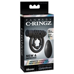 Эрекционное кольцо с вибрацией Fantasy C-Ringz Performance Pro