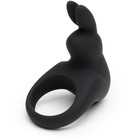 Эрекционное кольцо с вибрацией Happy Rabbit , черный - Фото 1