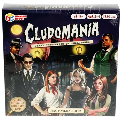 Настольная игра Cludomania, 2-4 игрока, 8+