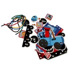 IQ липучки «Весёлые приключения. Синий трактор», со шнурком, 3+ - фото 24037703