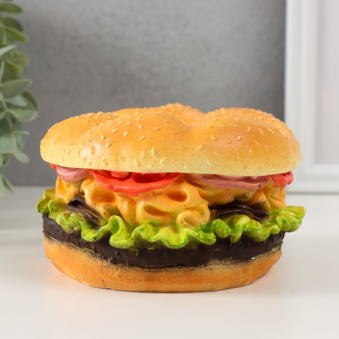 Фигурка  "Гамбургер" высота 7,5 см, d-13 см